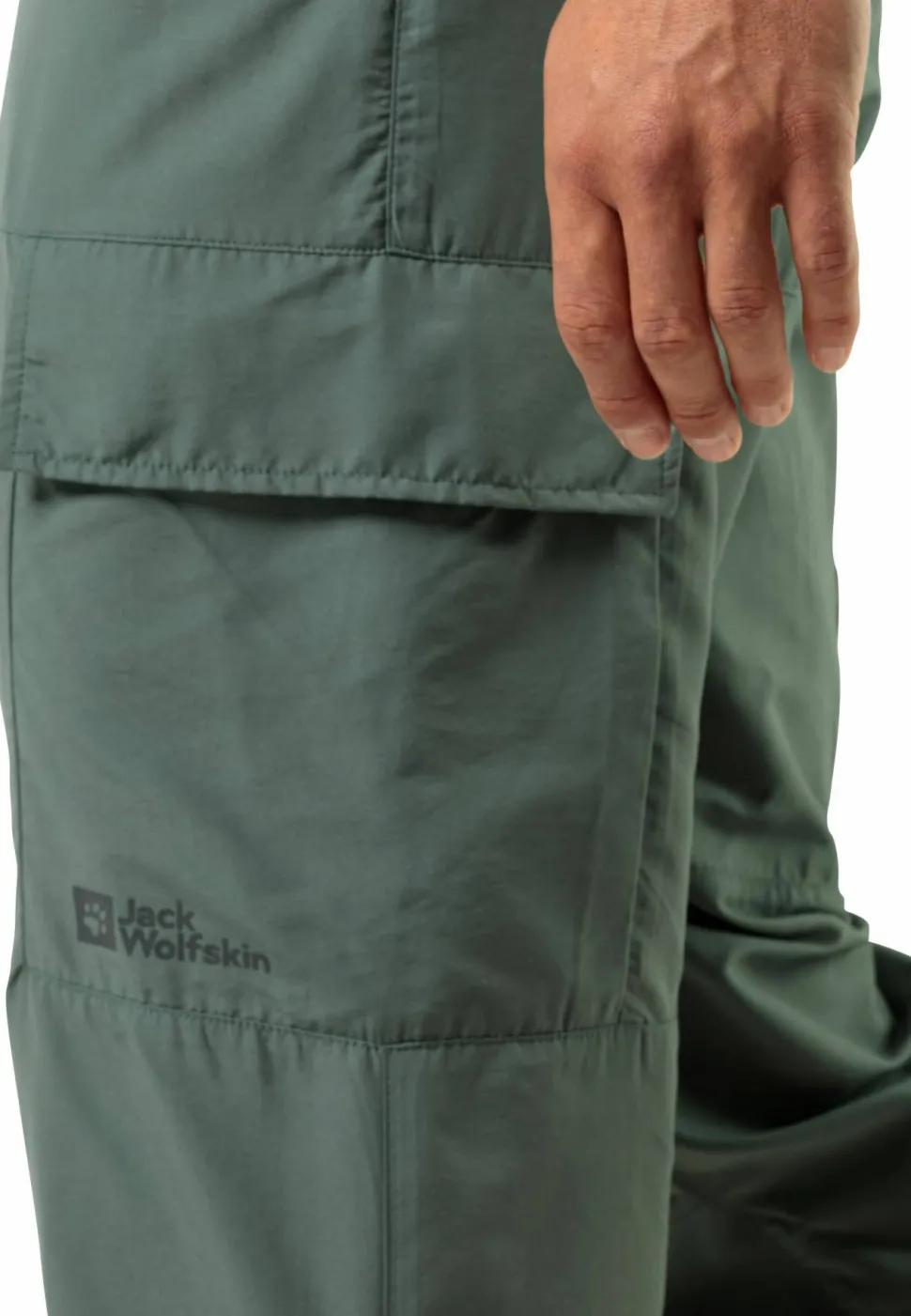 Jack Wolfskin Men's Barrier Pant Hedge Green