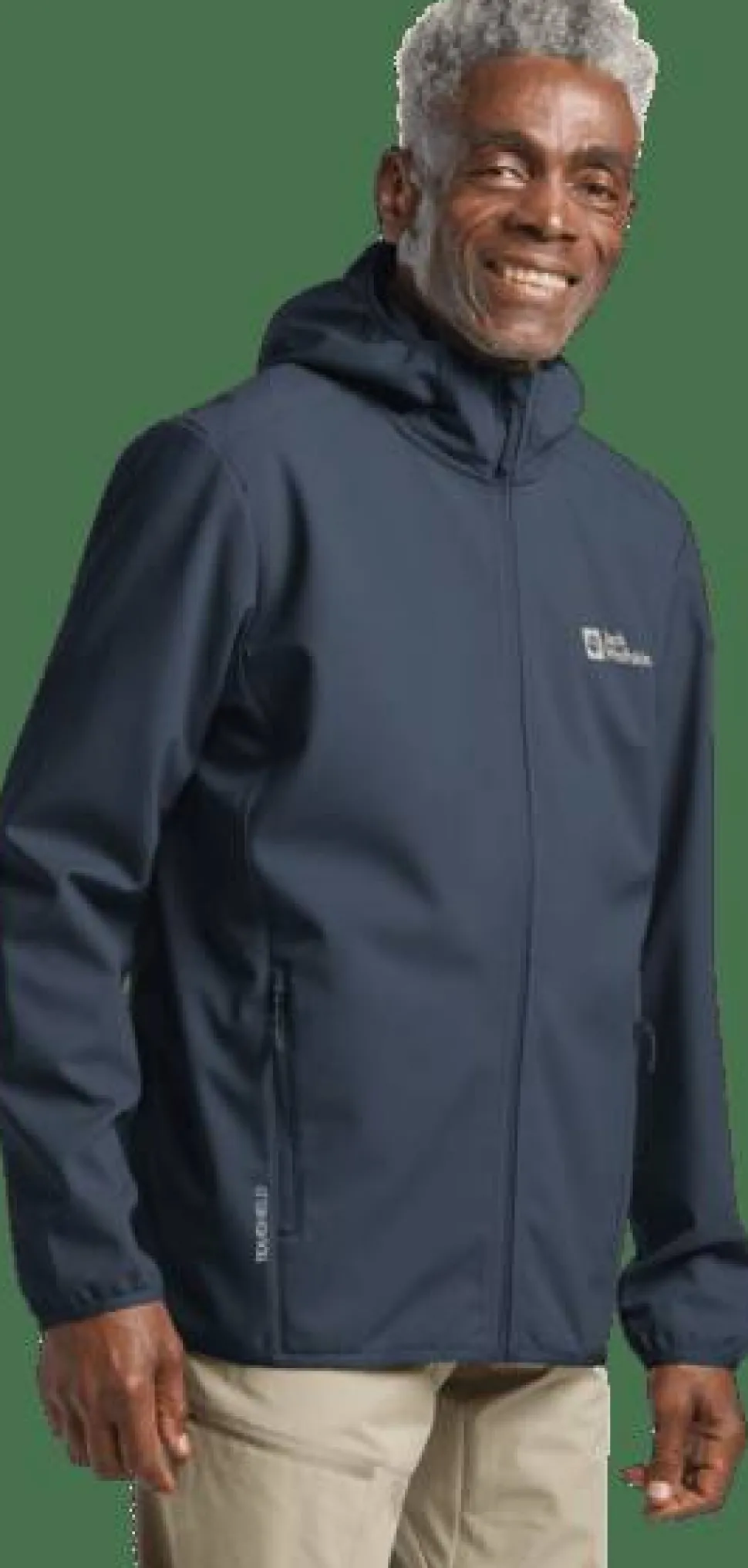 Jack Wolfskin Men's Bornberg Hoody Midnight Sky