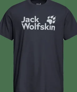 Jack Wolfskin Men's Brand T Dark Navy