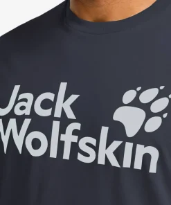 Jack Wolfskin Men's Brand T Dark Navy