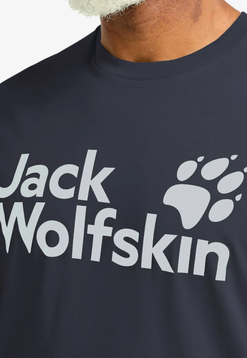 Jack Wolfskin Men's Brand T Dark Navy