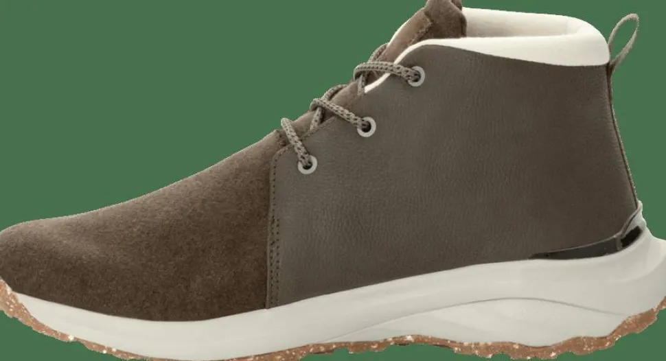 Jack Wolfskin Men's Campfire Chakka Mid Cold Coffee