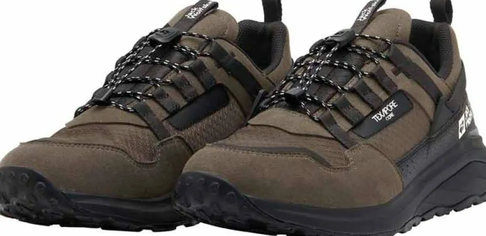 Jack Wolfskin Men's Dromoventure Athletic Texapore Low Cold Coffee