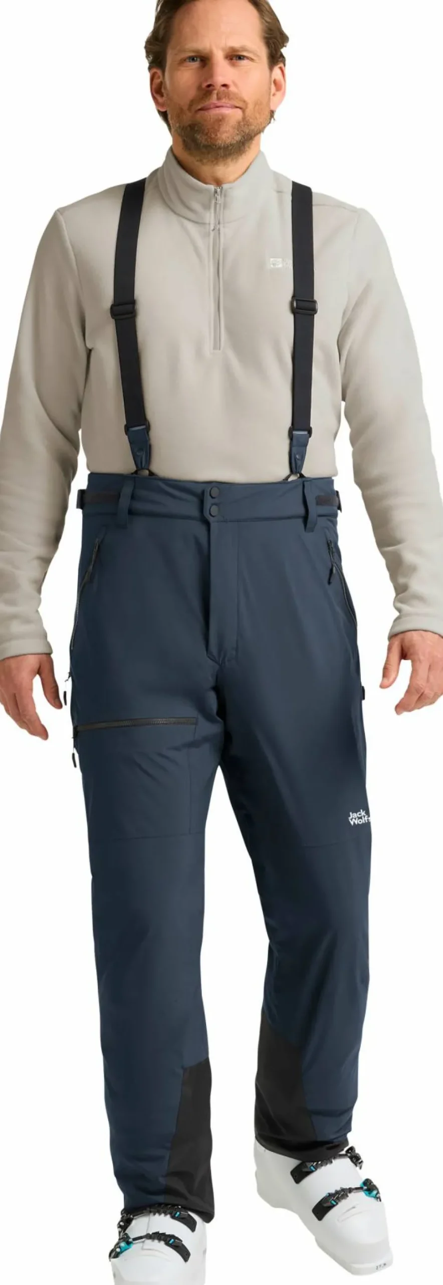 Jack Wolfskin Men's Flowline Pro 2l Ins Pants Midnight Sky