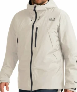 Jack Wolfskin Men's Flowline Pro 2l Ins Jacket Pale Sand