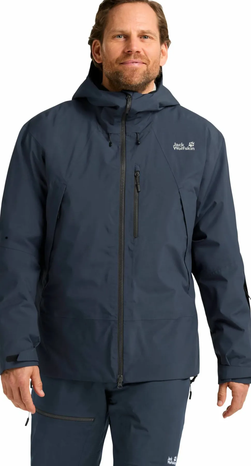 Jack Wolfskin Men's Flowline Pro 2l Ins Jacket Midnight Sky