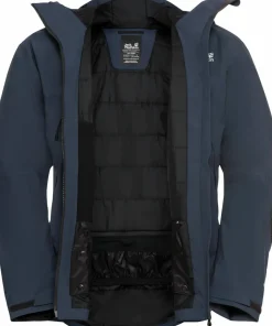 Jack Wolfskin Men's Flowline Pro 2l Ins Jacket Midnight Sky
