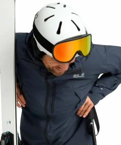 Jack Wolfskin Men's Flowline Pro 2l Ins Jacket Midnight Sky