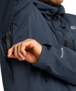 Jack Wolfskin Men's Flowline Pro 2l Ins Jacket Midnight Sky