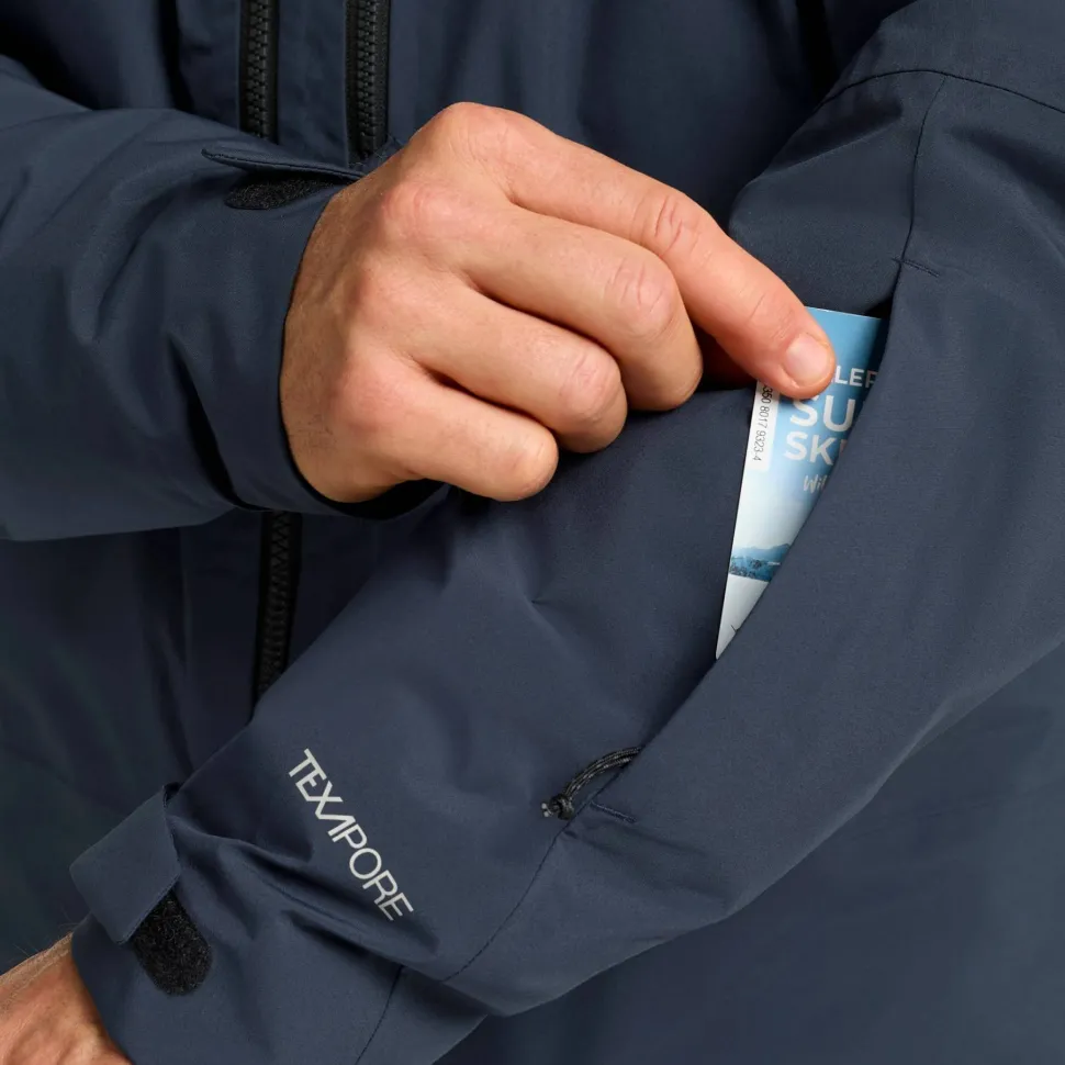 Jack Wolfskin Men's Flowline Pro 2l Ins Jacket Midnight Sky