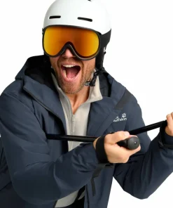 Jack Wolfskin Men's Flowline Pro 2l Ins Jacket Midnight Sky