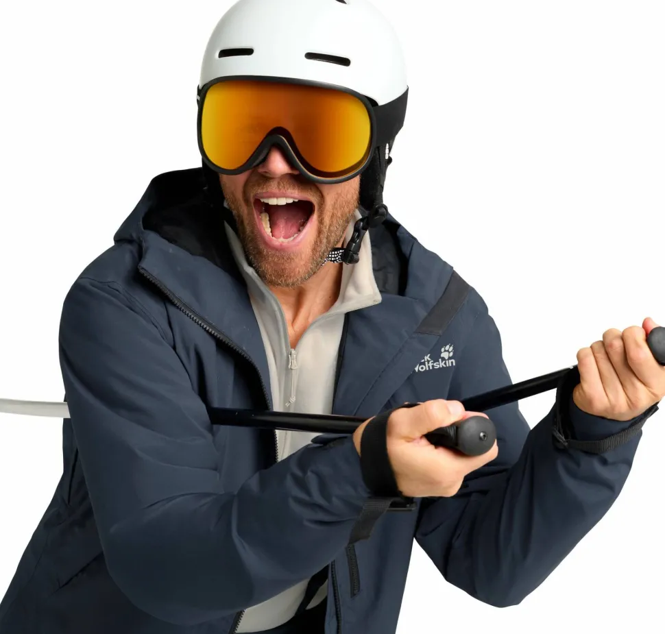 Jack Wolfskin Men's Flowline Pro 2l Ins Jacket Midnight Sky