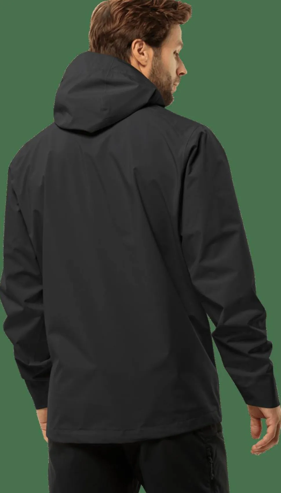 Jack Wolfskin Men's Highest Peak 3-Layer Jacket Black
