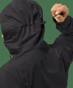 Jack Wolfskin Men's Highest Peak 3-Layer Jacket Black