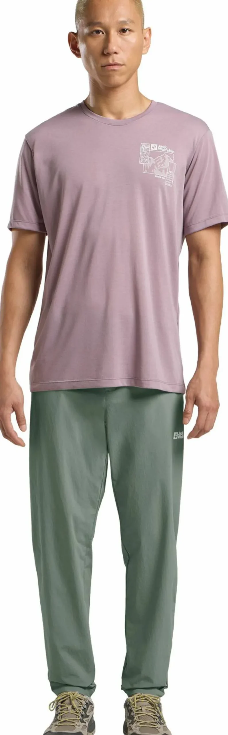 Jack Wolfskin Men's Hikeout Pants Slate Green