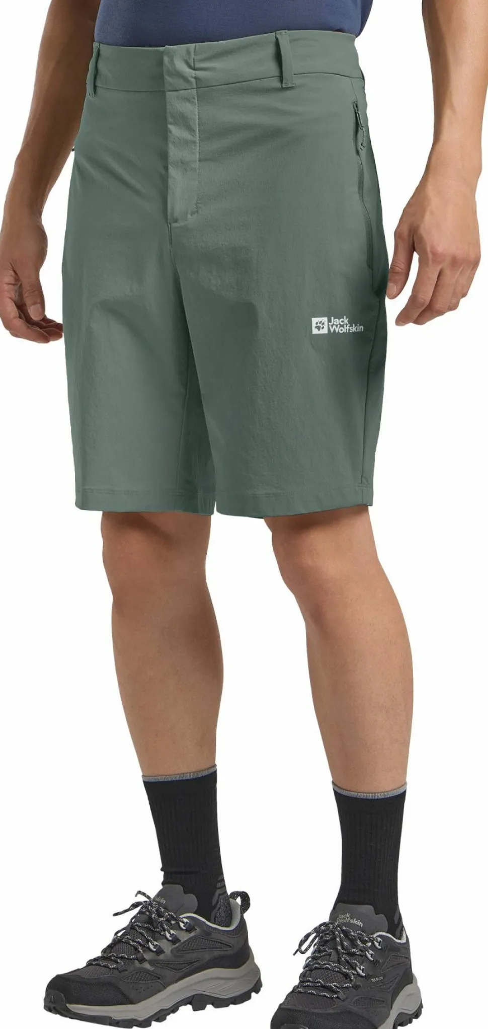 Jack Wolfskin Men's Hikeout Shorts Slate Green