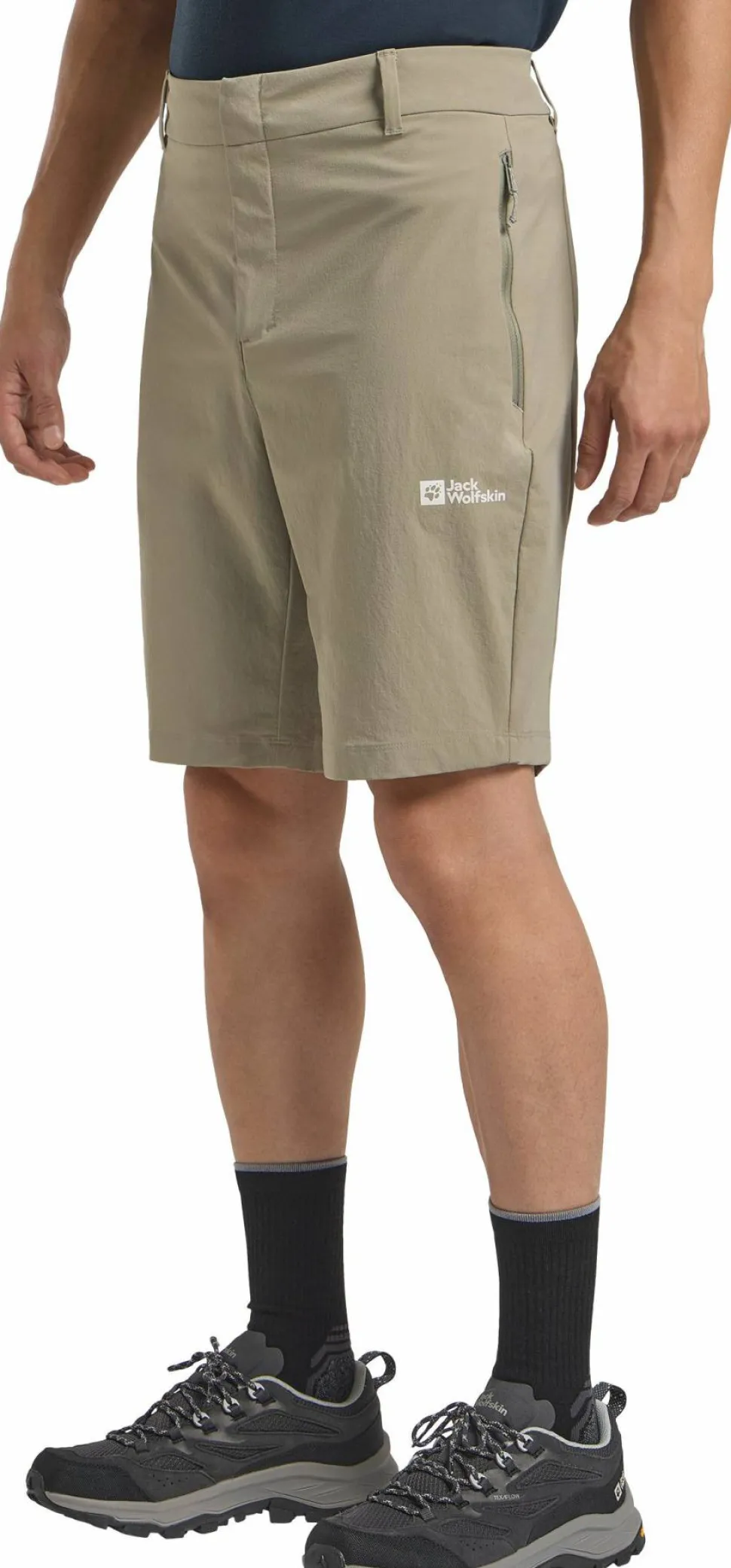Jack Wolfskin Men's Hikeout Shorts Stone