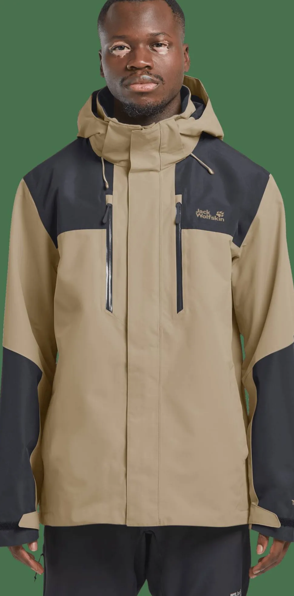 Jack Wolfskin Men's Jasper 2-Layer Jacket Hazel Wood