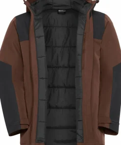 Jack Wolfskin Men's Jasper Ins Jacket Hot Choc
