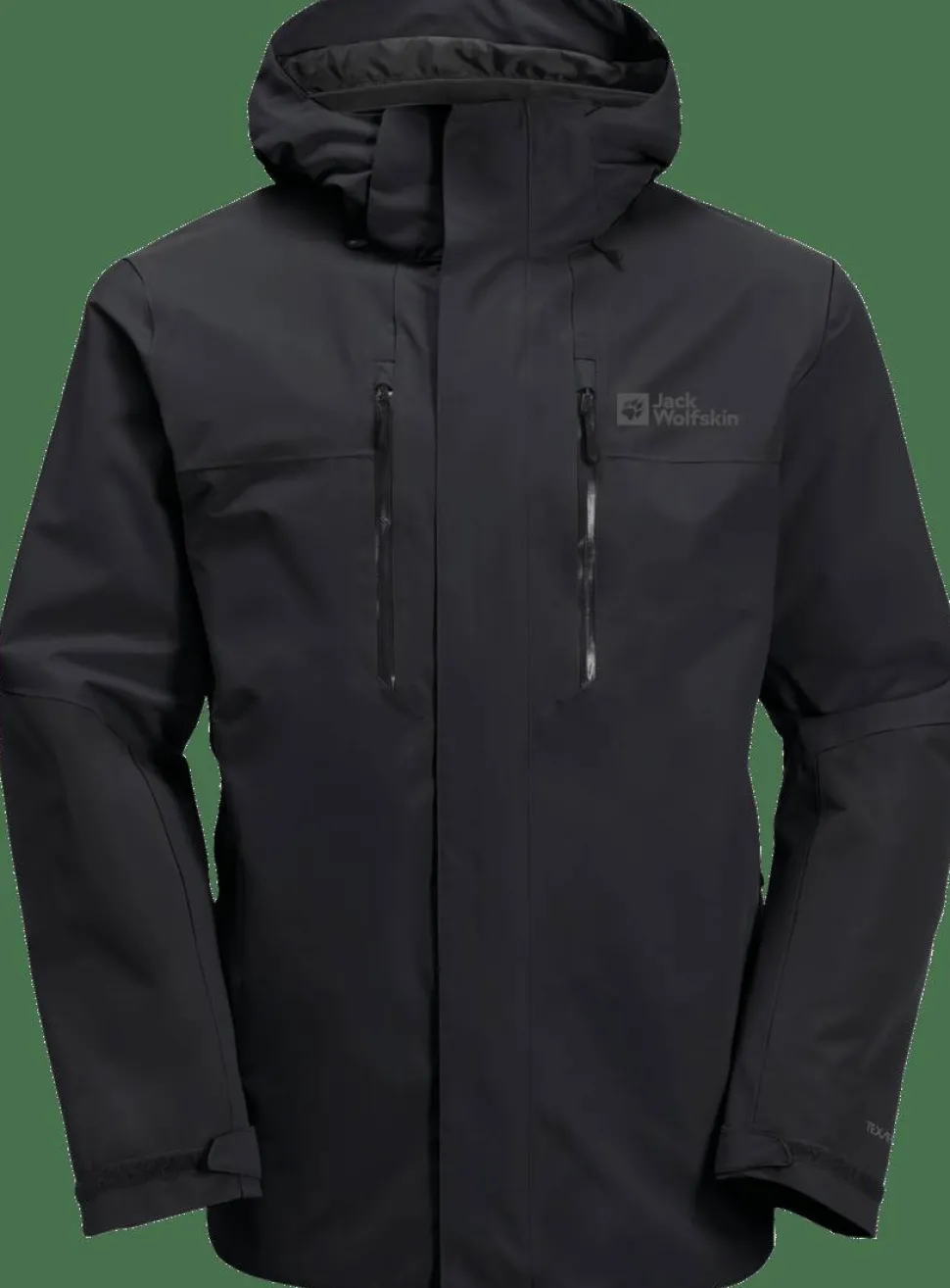 Jack Wolfskin Men's Jasper 2-Layer Jacket Black