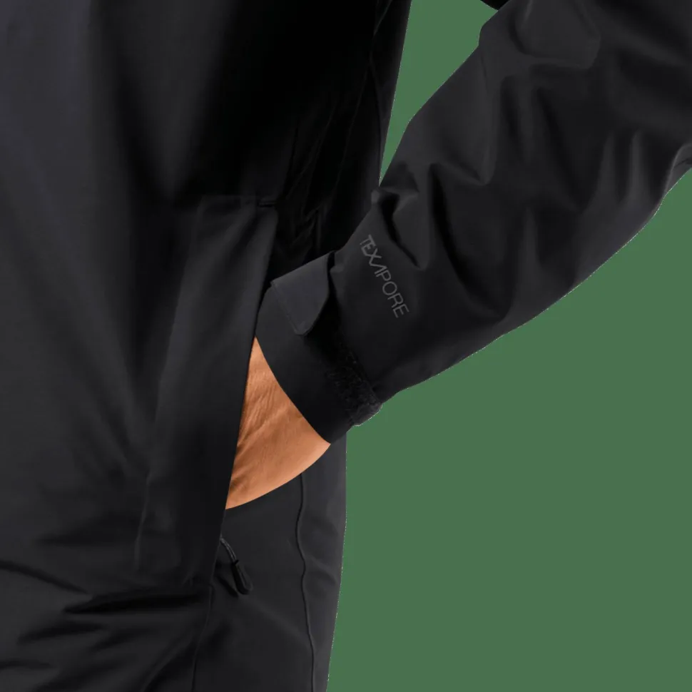 Jack Wolfskin Men's Jasper 2-Layer Jacket Black
