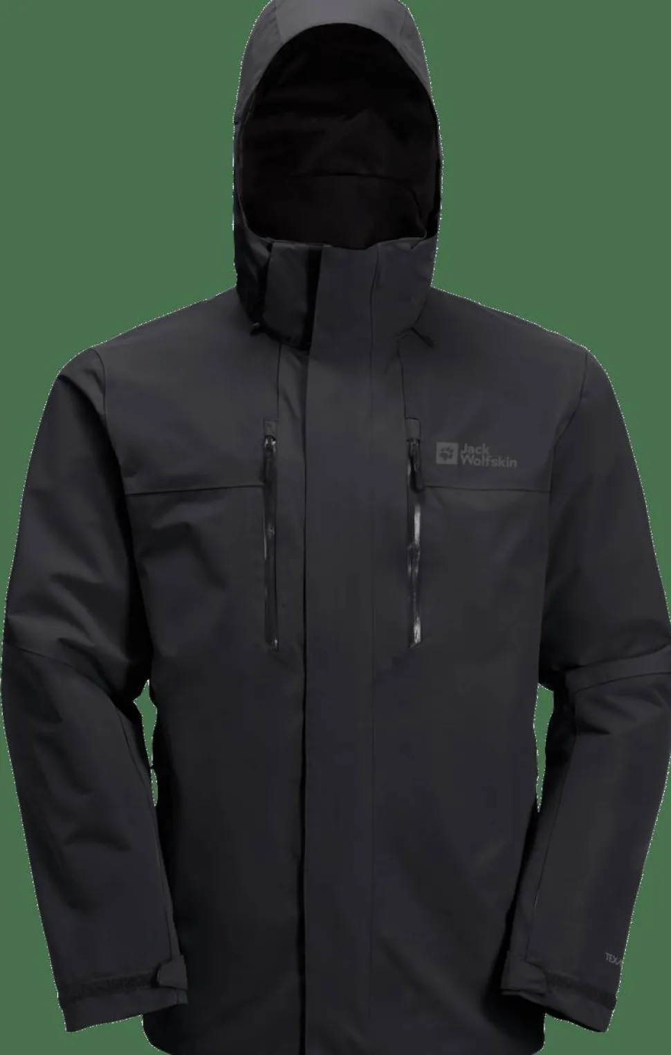 Jack Wolfskin Men's Jasper 2-Layer Jacket Black