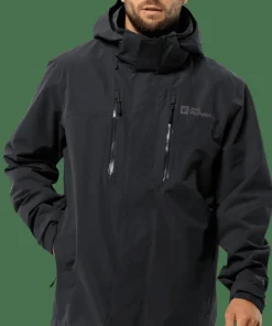 Jack Wolfskin Men's Jasper 2-Layer Jacket Black