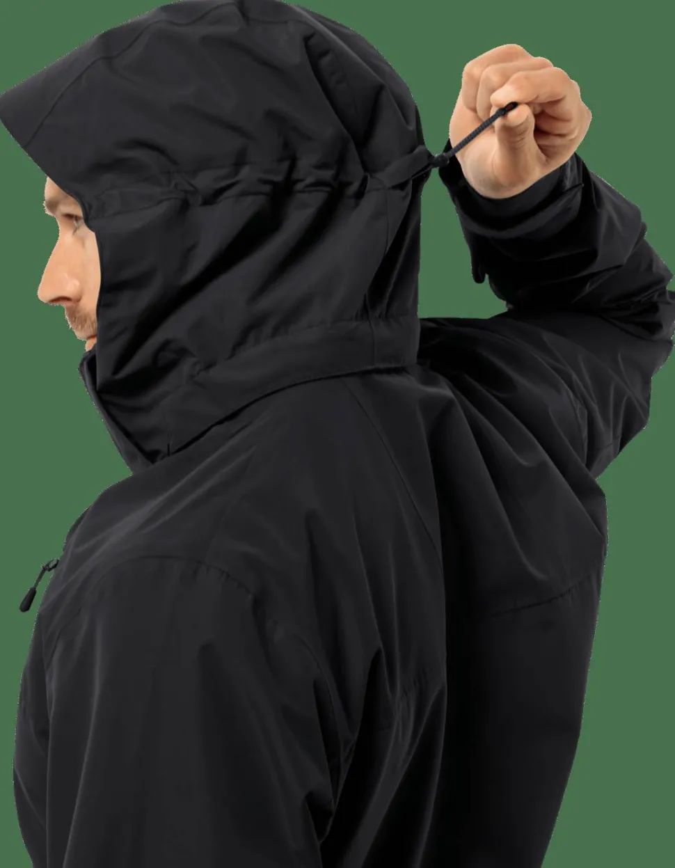 Jack Wolfskin Men's Jasper 2-Layer Jacket Black