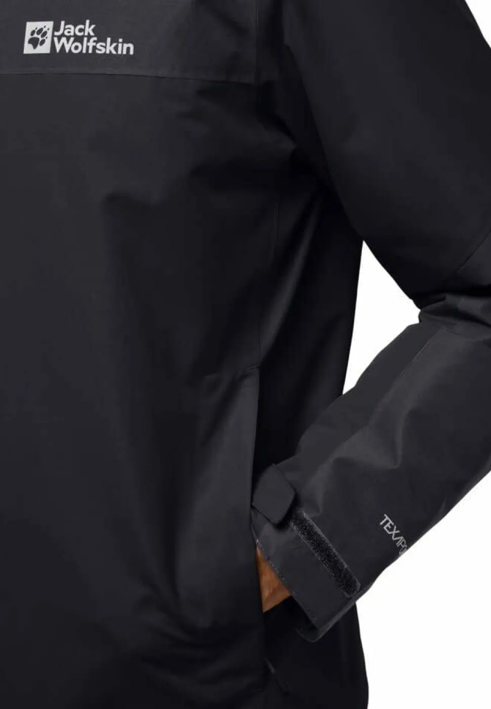 Jack Wolfskin Men's Jasper Ins Jacket Black