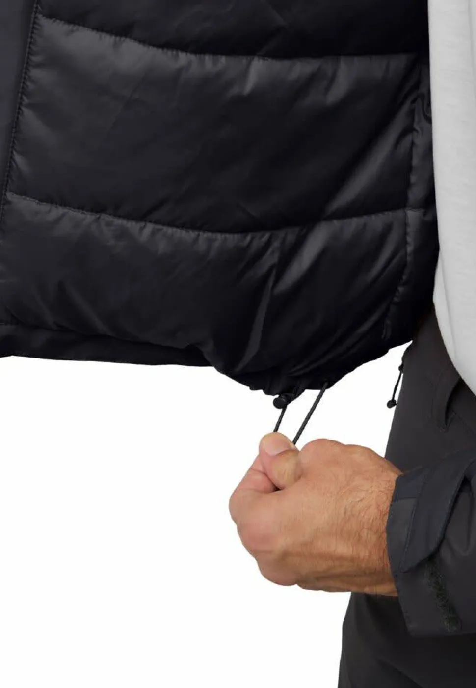 Jack Wolfskin Men's Jasper Ins Jacket Black