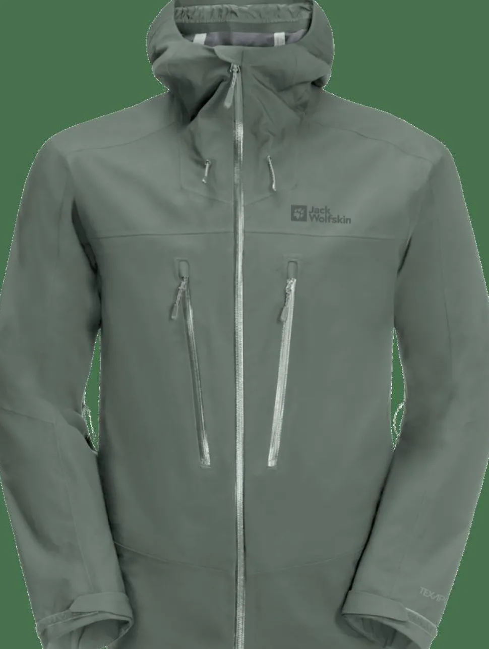 Jack Wolfskin Men's Kammweg 3-Layer Jacket Hedge Green