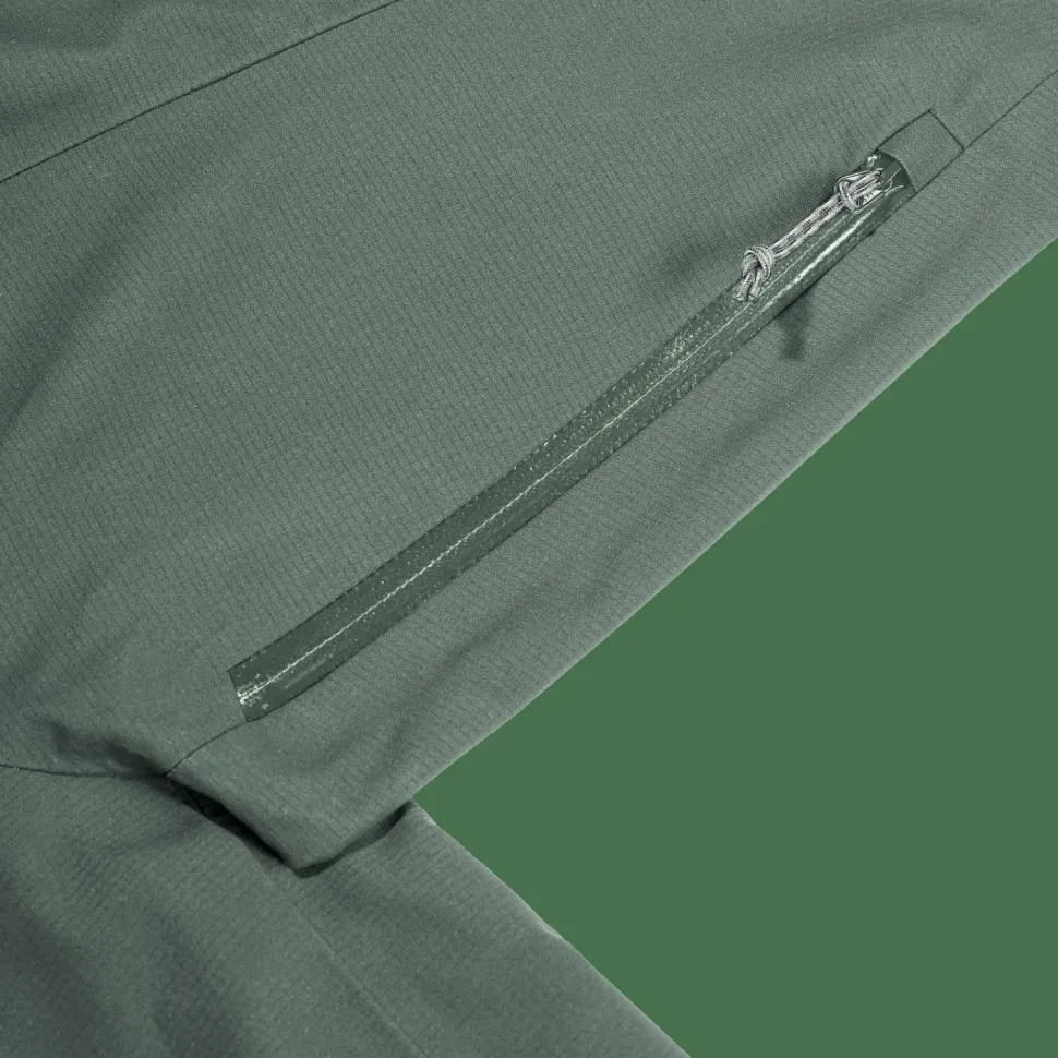 Jack Wolfskin Men's Kammweg 3-Layer Jacket Hedge Green