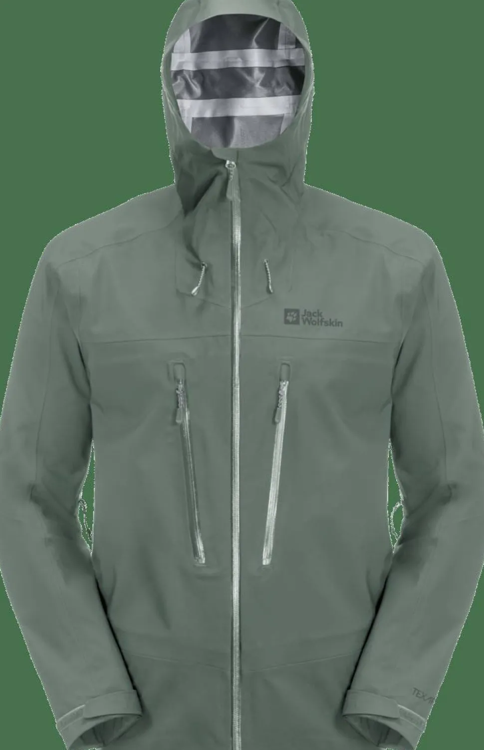 Jack Wolfskin Men's Kammweg 3-Layer Jacket Hedge Green