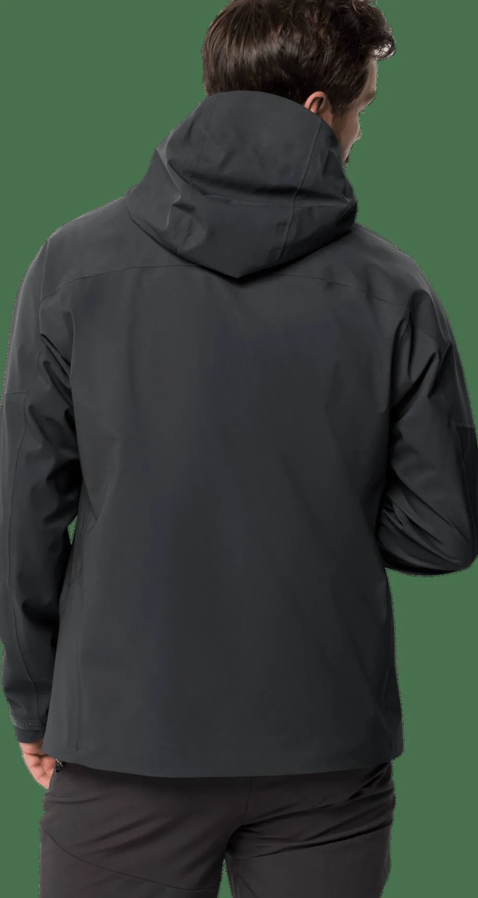 Jack Wolfskin Men's Kammweg 2-Layer Jacket Phantom