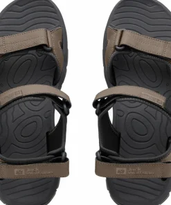Jack Wolfskin Men's Lakewood Cruise Sandal Cold Coffee