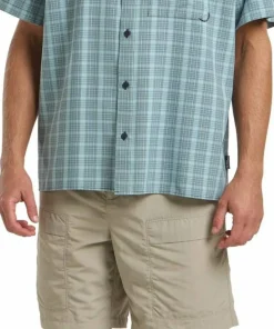 Jack Wolfskin Men's Meseta Shirt Check Dark Navy