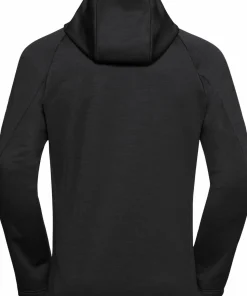 Jack Wolfskin Men's Peak District Hooded Full Zip Black