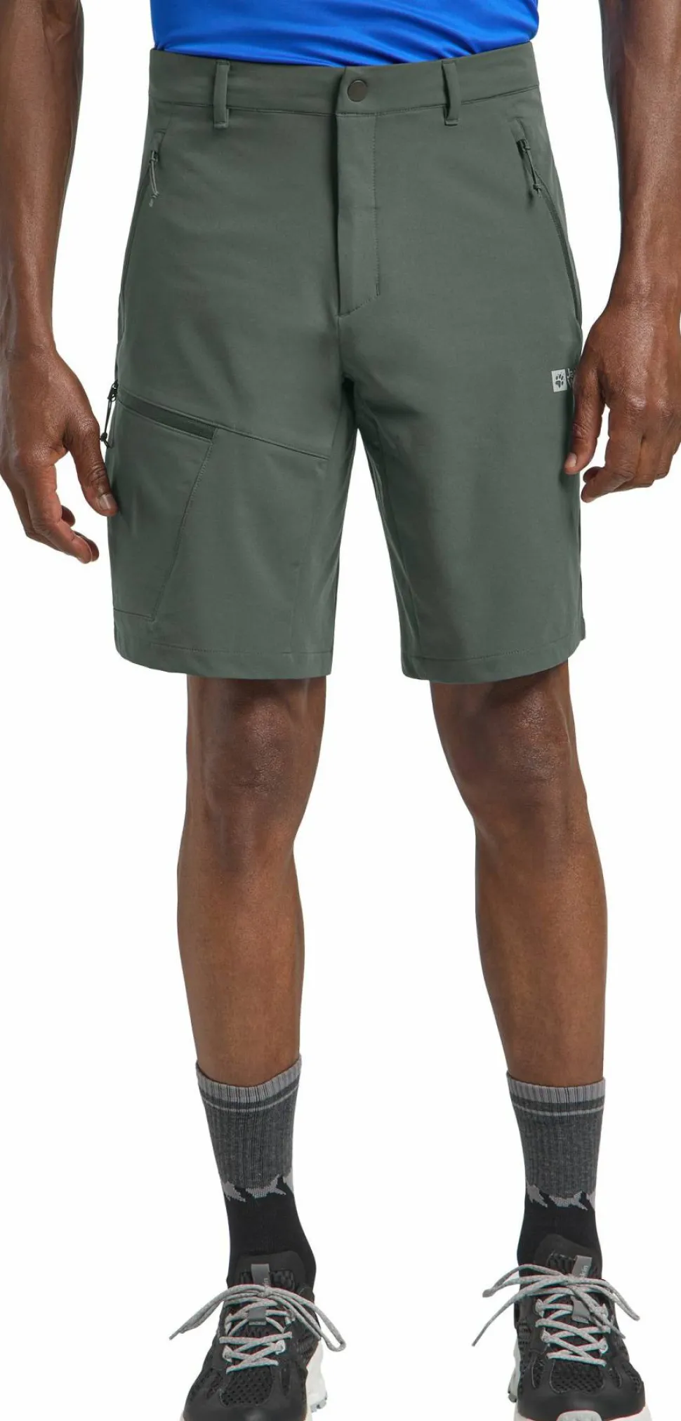Jack Wolfskin Men's Pico Trail Shorts Slate Green