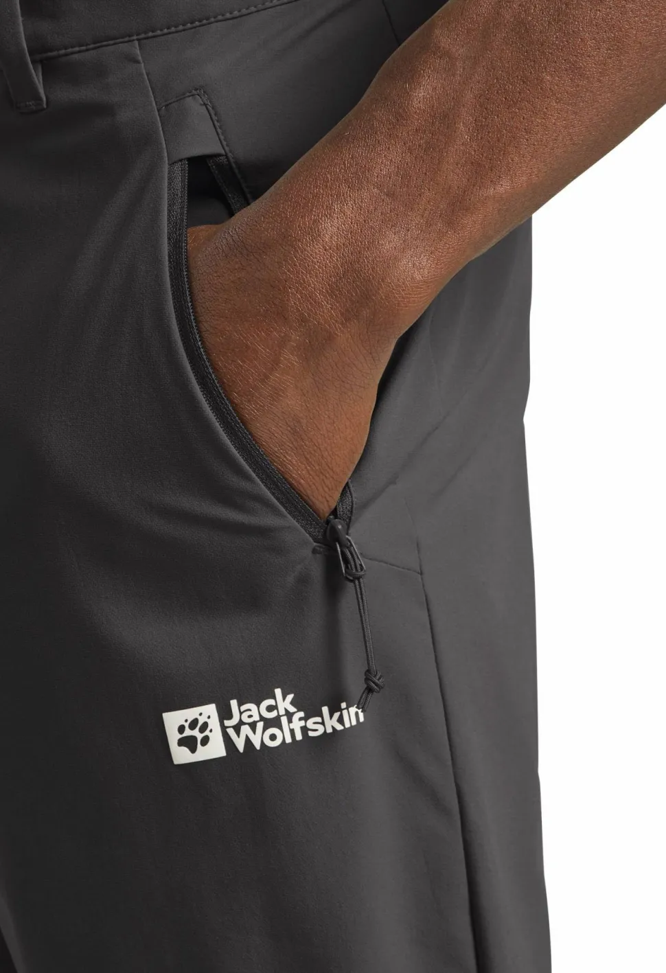 Jack Wolfskin Men's Pico Trail Zip Off Pants Phantom