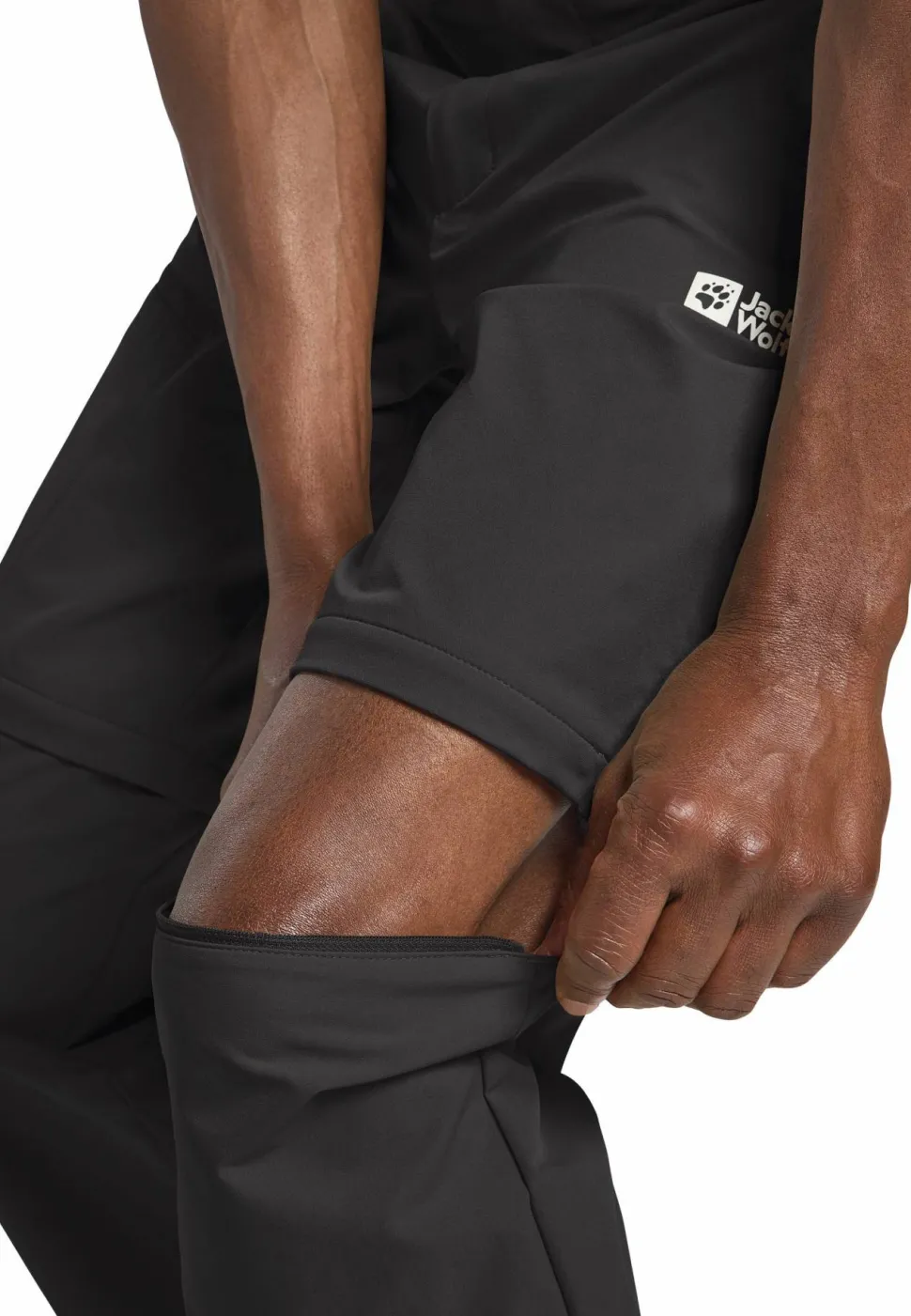Jack Wolfskin Men's Pico Trail Zip Off Pants Phantom