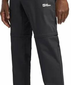 Jack Wolfskin Men's Pico Trail Zip Off Pants Phantom