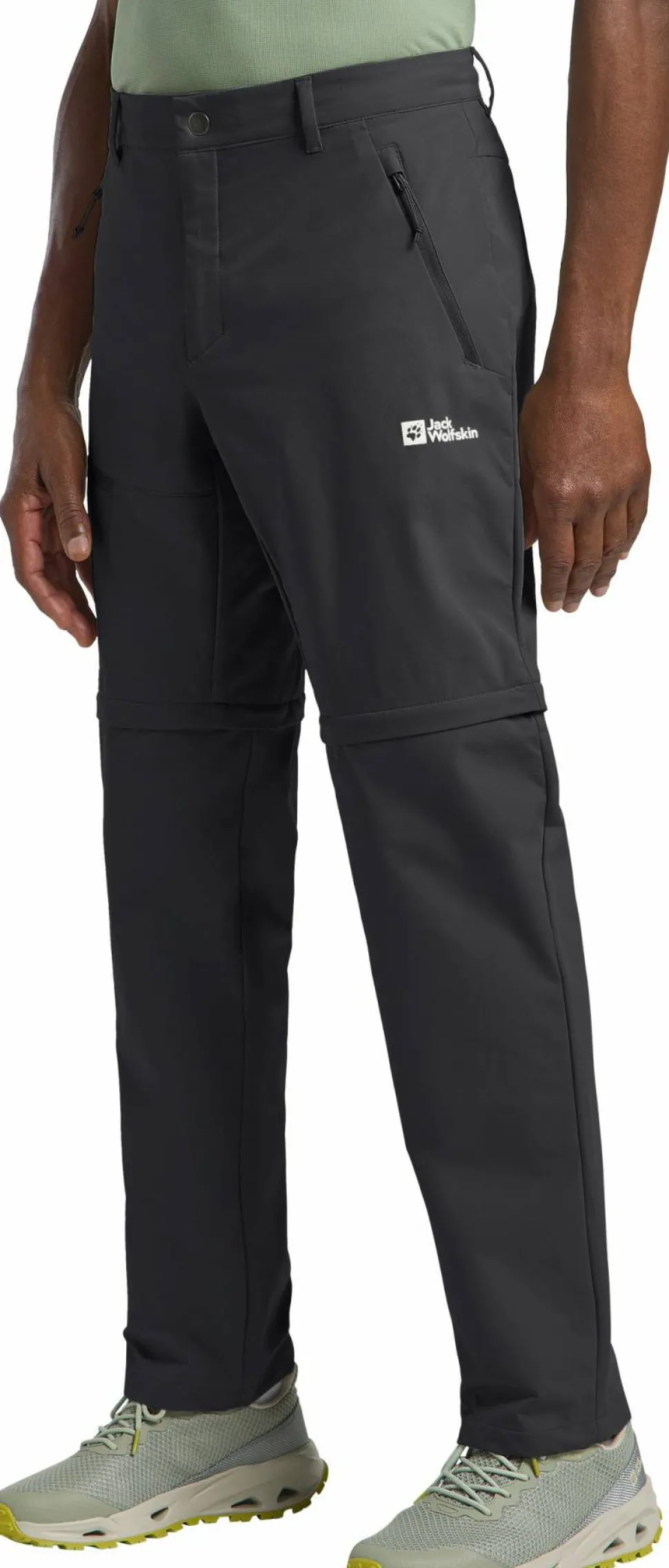 Jack Wolfskin Men's Pico Trail Zip Off Pants Phantom