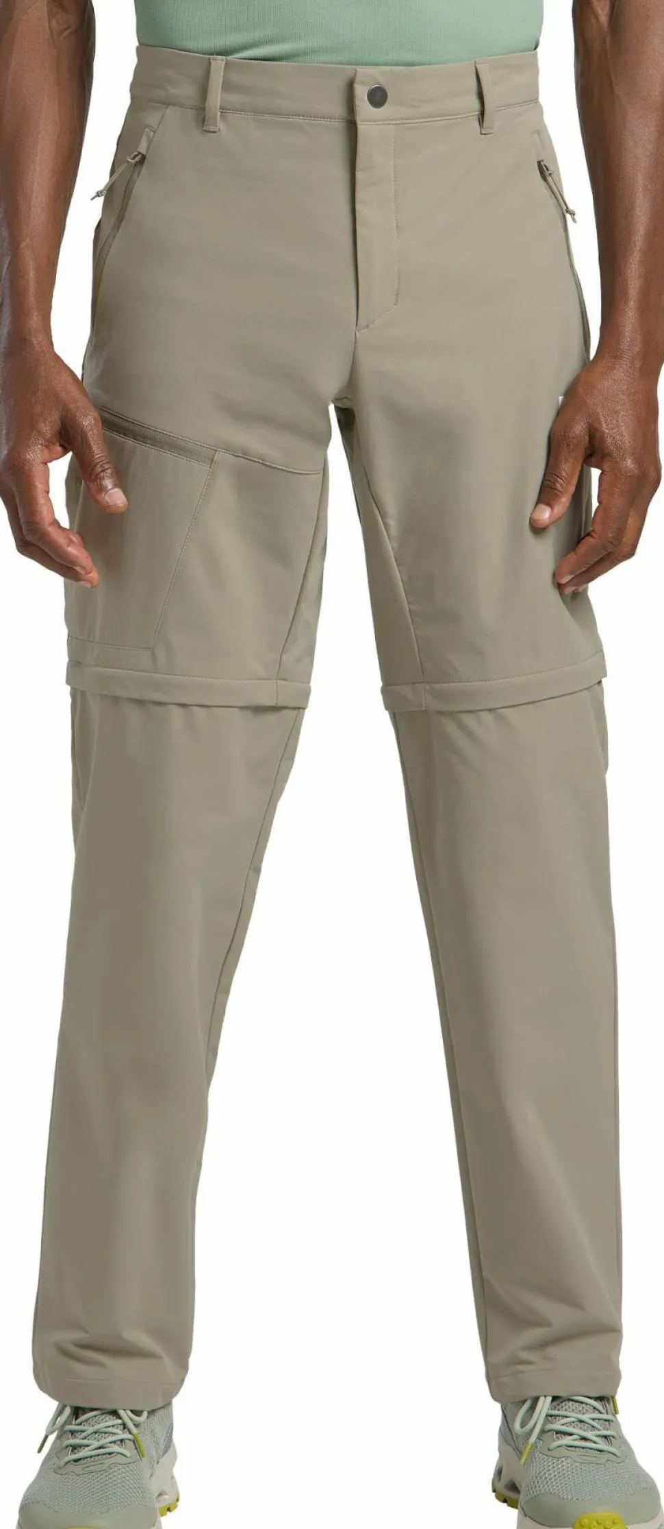 Jack Wolfskin Men's Pico Trail Zip Off Pants Stone