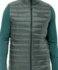 Jack Wolfskin Men's Pilvi Down Vest Hedge Green
