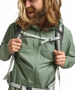Jack Wolfskin Men's Prelight 2.5l Layer Jacket Eucalyptus