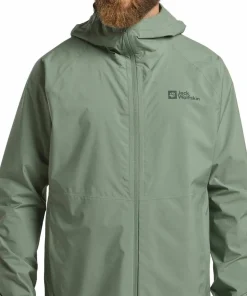 Jack Wolfskin Men's Prelight 2.5l Layer Jacket Eucalyptus