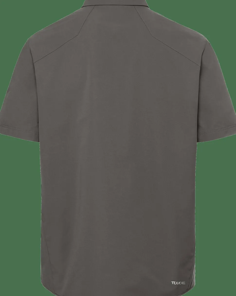 Jack Wolfskin Men's Prelight Suncool Shirt Flint