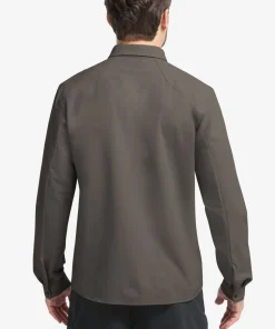 Jack Wolfskin Men's Prelight Suncool Ls Shirt Flint