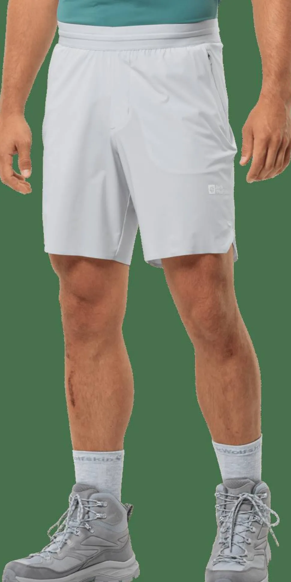 Jack Wolfskin Men's Prelight Chill Shorts Cool Grey