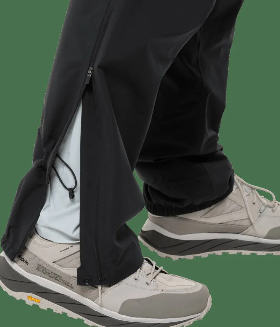 Jack Wolfskin Men's Rainy Days 3-Layer Pants Black